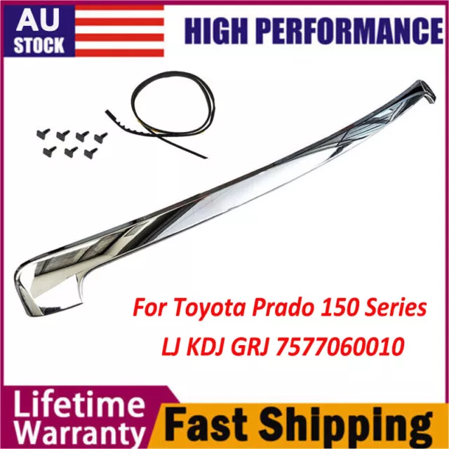 Front Bonnet Grille Moulding Chrome For Toyota Prado 150 Series LJ KDJ GRJ AU