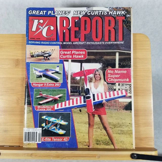 RC REPORT Radio Control Model Airplane Flying Magazine April 2006 £