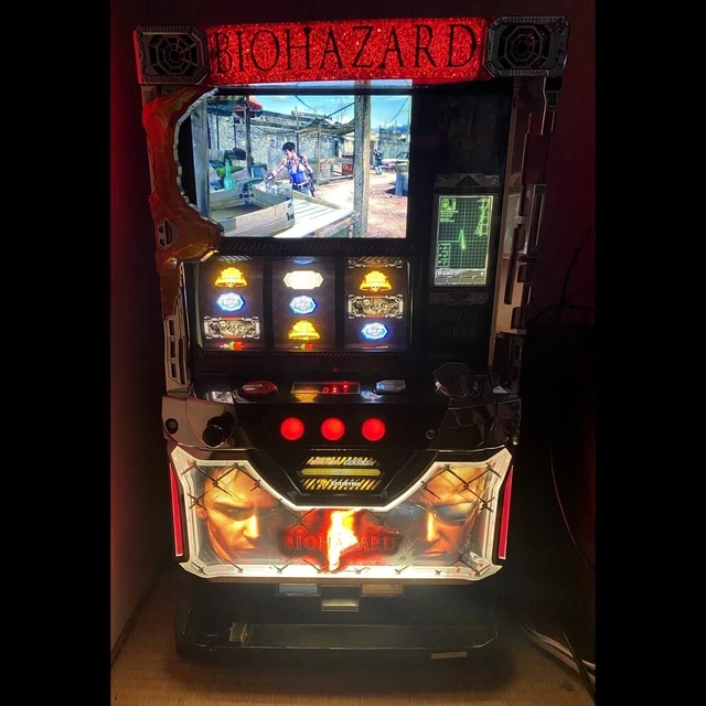 BIOHAZARD 5 Skill Stop Slot Machine (*JapaneseCasino Real Pachislo) Release:2012