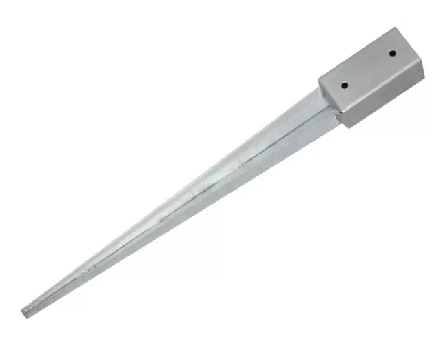216 Stück Bodenhülse/Einschlagbodenhülse - feuerverzinkt - 71x71x750 mm