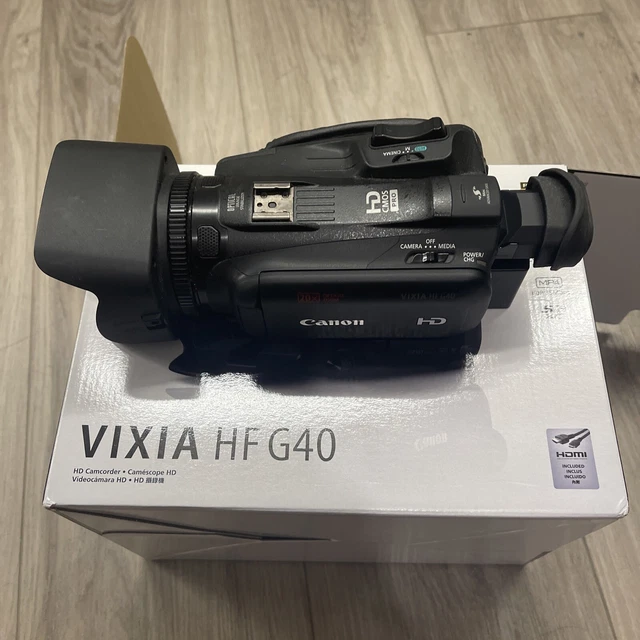 Videocámara Canon VIXIA HF G40 Full HD - negra excelente estado
