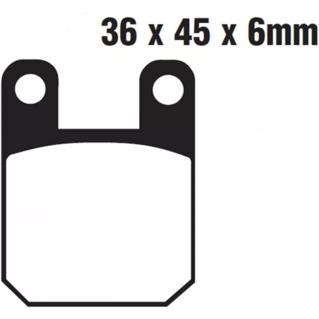 Bremsbeläge Bremsklotz Standard EBC vorne Bremse Motorradbremse Bremssteine  156