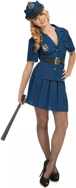 My Other Me Costume Carnevale Poliziotta Taglia M/L Vestito Polizia Donna