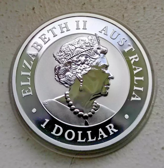 Australie 1 Dollar en Argent 2019 Elisabeth II Australian Koala  - Sous Capsule