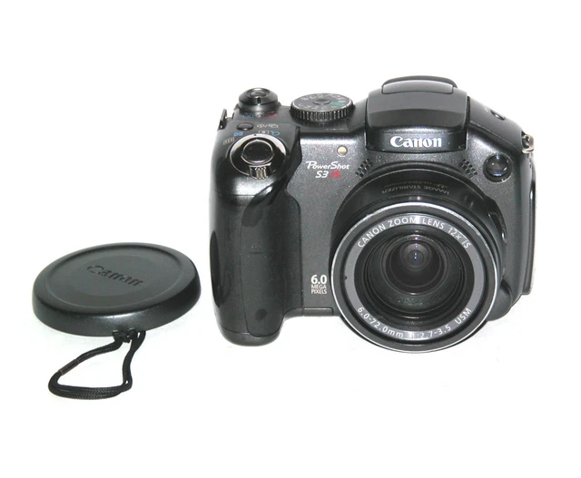 RECONDITIONED - CANON PowerShot S3 IS 6.0MP Digital Camera