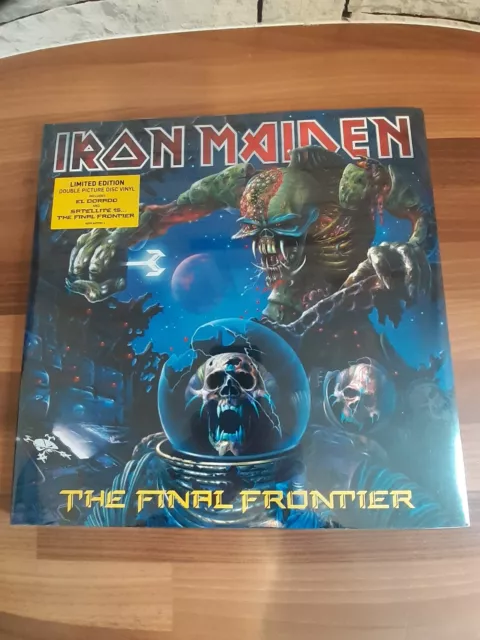 Iron Maiden The Final Frontier Picture Discs Double Lp Original 2010 Press New