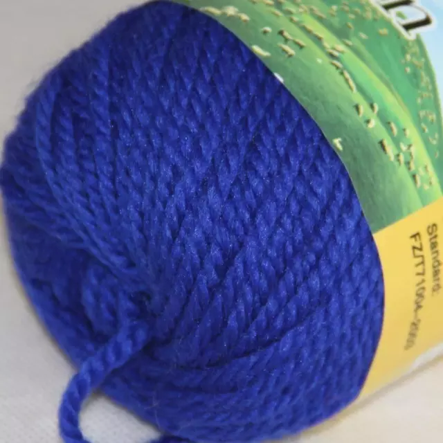 Sale Lot 1 ball x 50g Quick Hand Knitting Yarn Soft Worsted Wool Silk Velvet 24