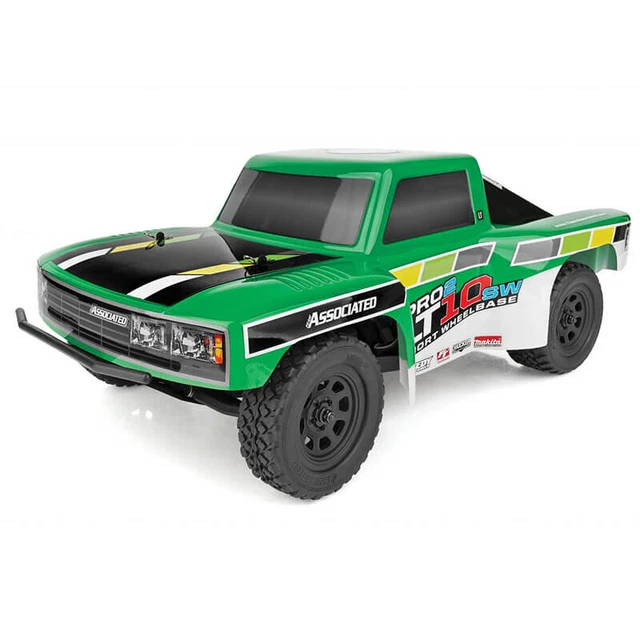 Team Associated Pro2 RT10SW 2WD RTR – Camion Elettrico Hot Rod Nero, Scala 1/10, ASC70024