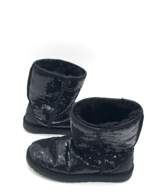 Ugg Black Sequin Winter Boots Cold Weather / Snow Boots - Size Women's 9
