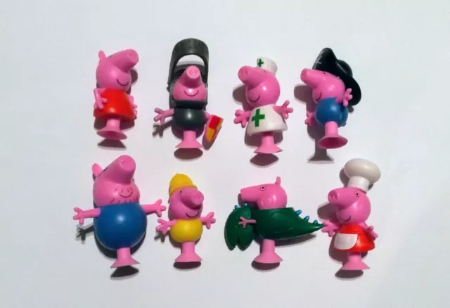 Peppa Pig Large Figurines Set - Figures Collectibles Miniatures