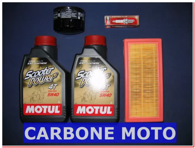 Kit Tagliando Gilera Nexus 500 Dal 2003 Al 2009 Olio Motul