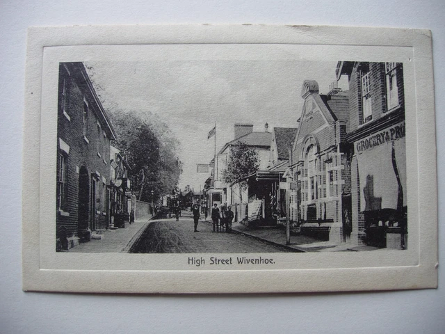 High Street, Wivenhoe - 1912  postcard