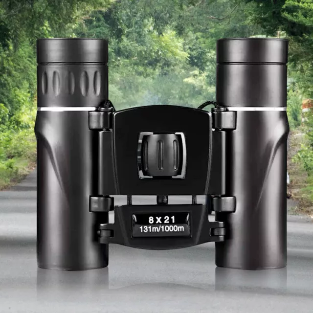 High Power Adults Kids Travel With Storage Bag 8 X 21 Compact Binocular HD Zoom