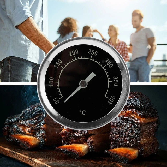 Termómetro para barbacoa 50 °C - 400 °C barbacoa barbacoa termómetro camping comida herramienta de cocina