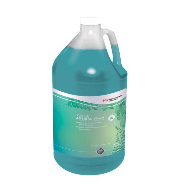 SC  Professional Refresh™ AntiBac FOAM Hand Wash,1 gal Bottle Refill, 4/Case