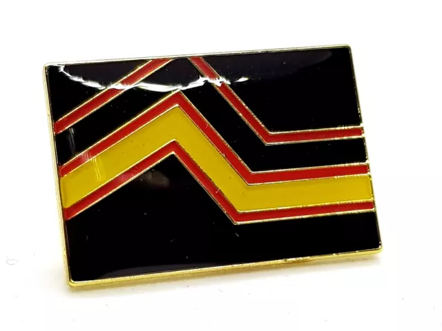 Rubber Fetish Enamel Pin Badge Latex Pride Rectangular Flag Gold Plated