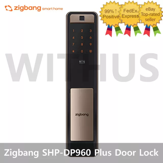 Samsung Zigbang  SHP-DP960 Plus Push Pull Digital Smart Door Lock with RF Key