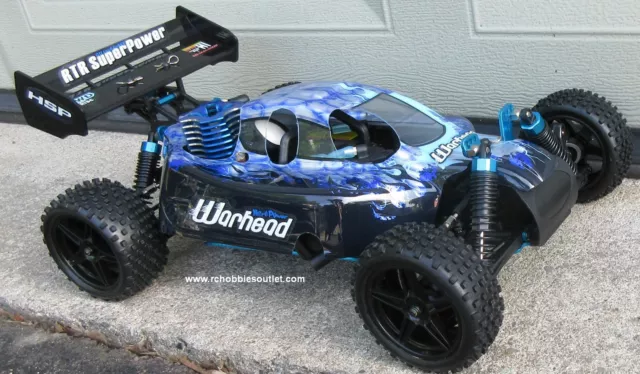 RC Nitro Car / Buggy HSP WARHEAD 2 Speed 3.0cc 2.4G 1/10 RACE 10738