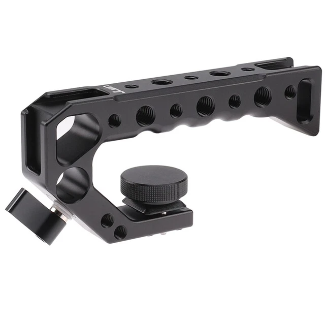 Empuñadura de mango superior universal para cámara caliente zapatilla caliente, adaptadores de zapato frío de video para DSL K3H5