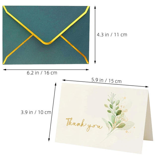 50 Buste Mini B6 Per Lettere - 13,5x19,5 Cm - Per Inviti Matrimonio, Auguri, Biglietti - Foto 3