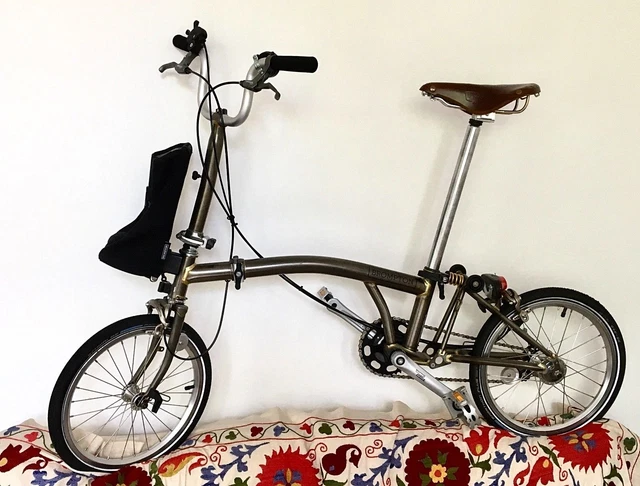 BROMPTON 2010’ M3L Raw brompton-m2e-raw-lacquer-