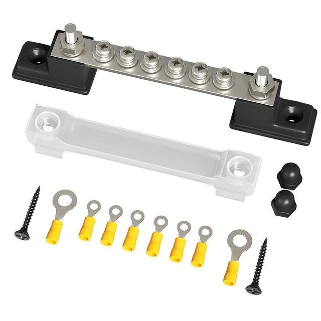 COPPER ROW TERMINAL Yacht 150A 48V Bar Busbar Single Fashion Comfy Hot ...