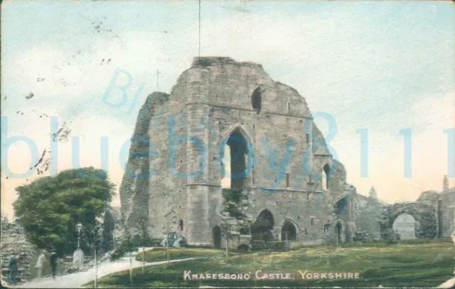 Knaresborough Castle 1907 Postmark