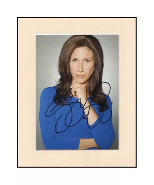 Gaynor Faye Coronation Emmerdale Orig. Signed 10x8" Mounted Autograph Photo COA