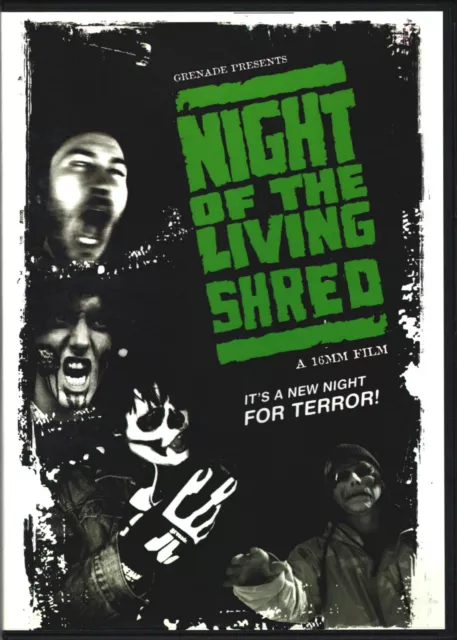 NIGHT of the LIVING SHRED a DVD Video TRAVIS RICE Anon BURTON Gnu SNOWBOARD Vans