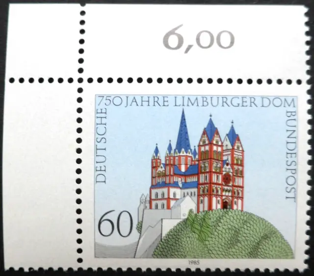 Bundesrepublik BRD 1985 Ecke 1 Mi 1250, 750 Jahre Limburger Dom, postfrisch