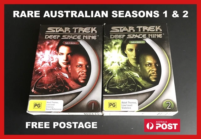 STAR TREK DEEP SPACE 9 NINE Series Seasons One 1 Two 2 Box Sets Boxsets DVDs R4