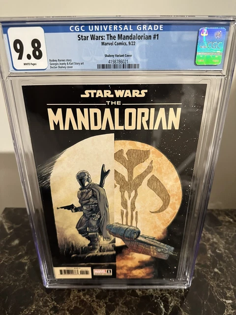 Star Wars The Mandalorian #1 (2022 Marvel Comics) Declan Shalvey Variant CGC 9.8