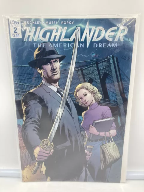 2017 IDW Comics Highlander The American Dream #2