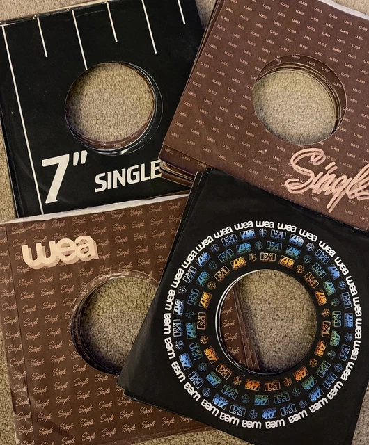 Jot Lot x 54 - 7" WEA Original Company Sleeves - 3 Variants G to NM