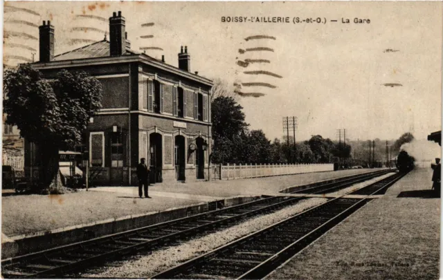 CPA AK Boissy-L'Aillerie (S.-et-O.) - La Gare (290893)