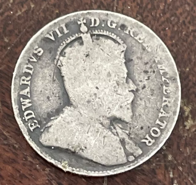 Canada 1910 10 Cents Silver Very Nice Condition L90
