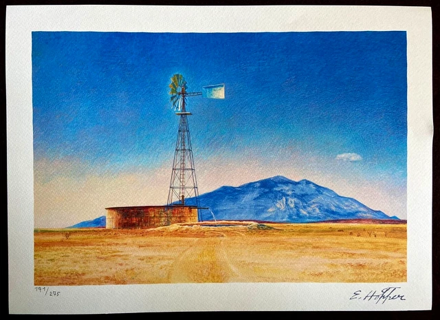 EDWARD HOPPER LITHOGRAPHIE Agréé COA Signature Et Timbre ( Wayne Thiebaud) EUR 263,00 - FR