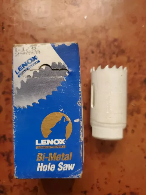 Lenox 30018 18L 1 1/8" 29mm Bi Metal Hole Saw