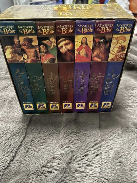 A & E Mysteries of the Bible: Story Continues Video Boxed Set of 7  