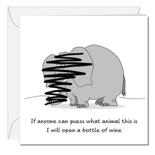 Amici E Vino / Divertente Biglietto Di Auguri Di Compleanno Per Amici, Colleghi, Genitori, Famiglia - Vino E Parole #4 - Italia - Foto 4