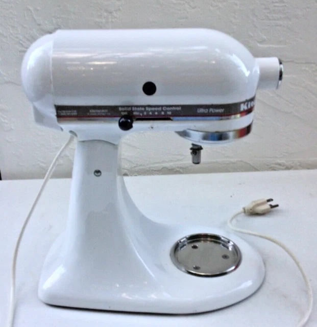 WHITE KITCHENAID KSM90 300W Ultra Power Stand Mixer Local pick up only