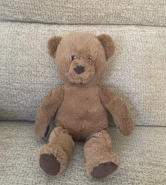 IKEA BRUNBJORN BROWN Teddy Bear Soft Plush Soother Comforter Cuddly Hug