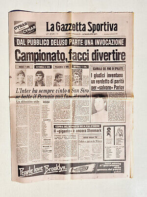 Gazette Dello Sport 22 Décembre 1970 Cagliari Inter-Varese 3-2 Bally 