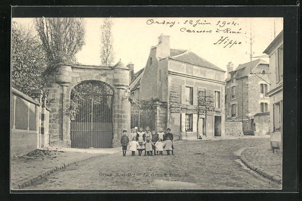 CPA Orsay, la Grande Bouveche 1904