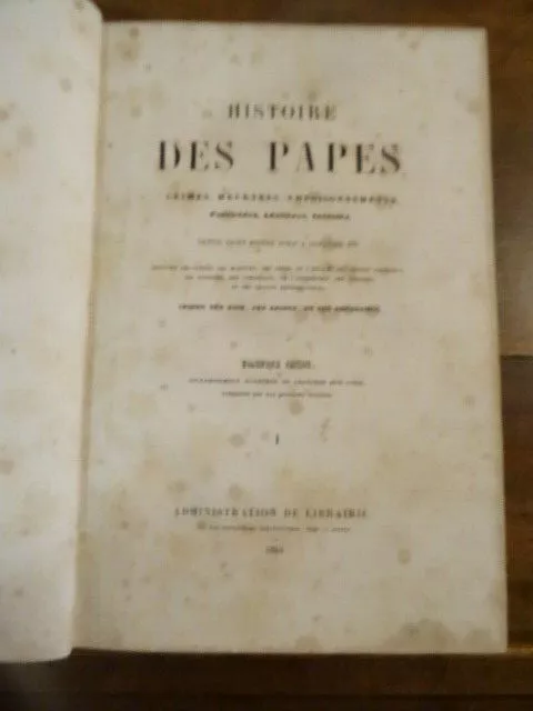 [La Châtre, Maurice], Histoire des Papes, Crimes, Meurtres, Empoisonnements... 3