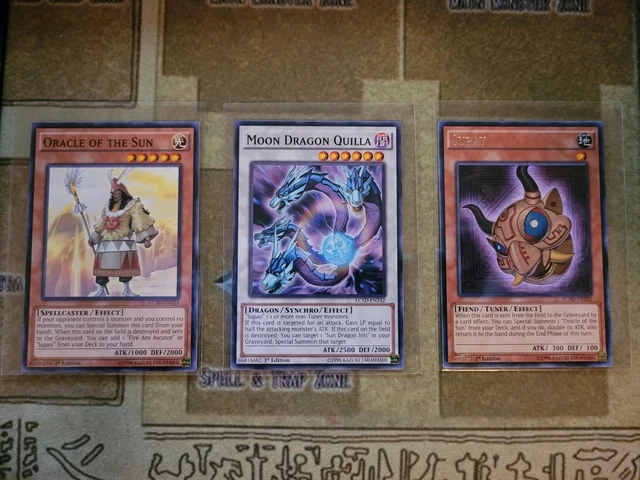 YUGIOH SUN DRAGON Inti & Moon Dragon Quilla 2010 Judge Playmat $49.99 -  PicClick