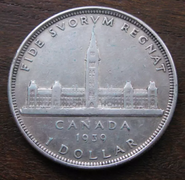 Zaldi 2010 - Canada . 1 Dollar De 1939 , Silver