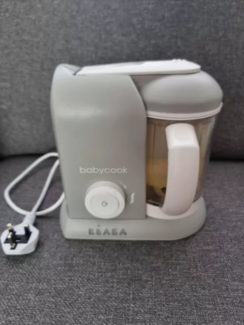 BEABA Babycook Solo 4 in 1 Baby Food Processor, Blender Light Grey @SPARE PARTS