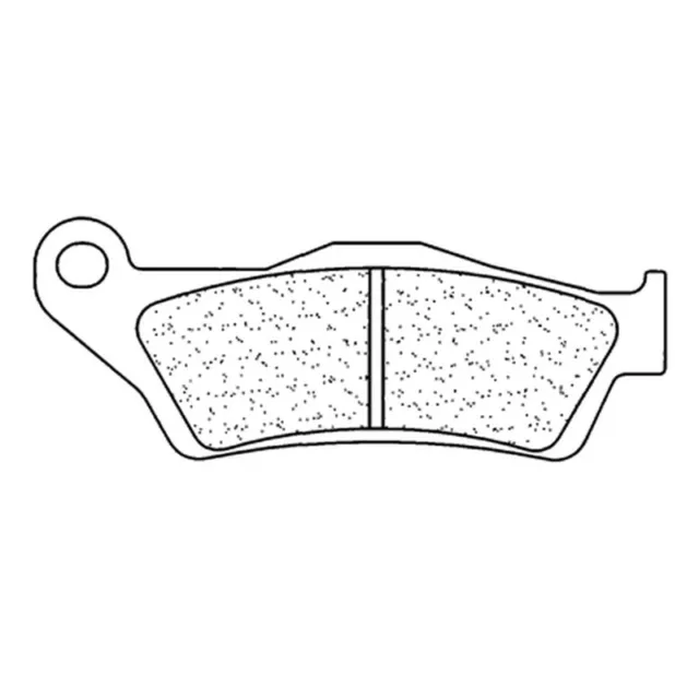 16157 - GESINTERTE BREMSBELÄGE 2352MX10 kompatibel mit TM RACING MX 300 FI 300 2