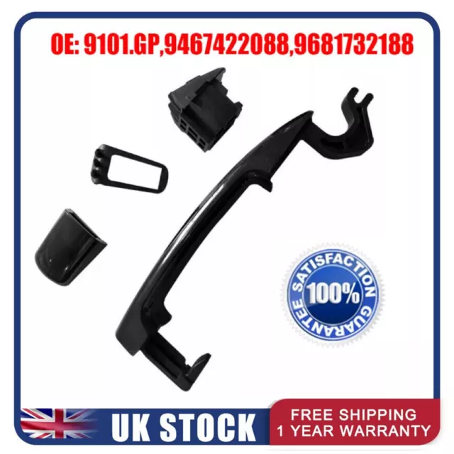 For Peugeot Expert Partner Left Right Side Exterior Sliding Door Handle 9101GP